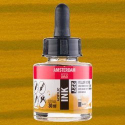 Amsterdam - Talens Amsterdam Acrylic Ink 30ml 227 Yellow Ochre