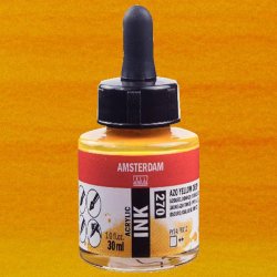 Amsterdam - Talens Amsterdam Acrylic Ink 30ml 270 Azo Yellow Deep