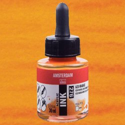 Amsterdam - Talens Amsterdam Acrylic Ink 30ml 276 Azo Orange