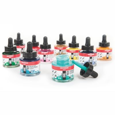 Talens Amsterdam Acrylic Ink 30ml Fosforlu Renkler