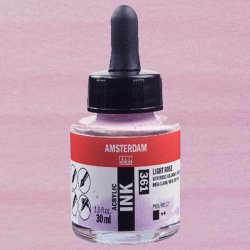 Amsterdam - Talens Amsterdam Acrylic Ink 30ml 361 Light Rose