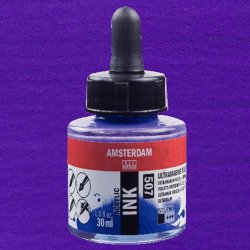 Amsterdam - Talens Amsterdam Acrylic Ink 30ml 507 Ultramarine Violet