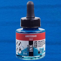 Amsterdam - Talens Amsterdam Acrylic Ink 30ml 564 Brilliant Blue