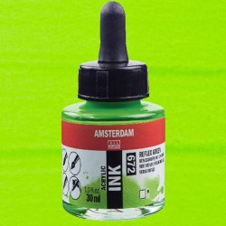 Amsterdam - Talens Amsterdam Acrylic Ink 30ml 672 Reflex Green