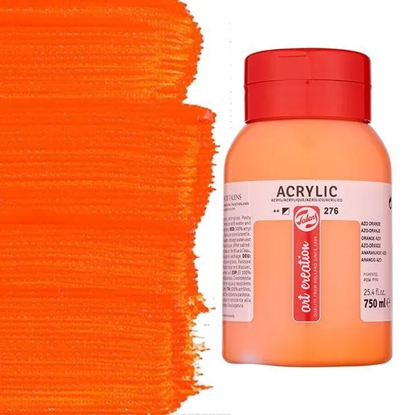 Art Creation - Talens Art Creation Akrilik Boya 750ml Orange Azo 276