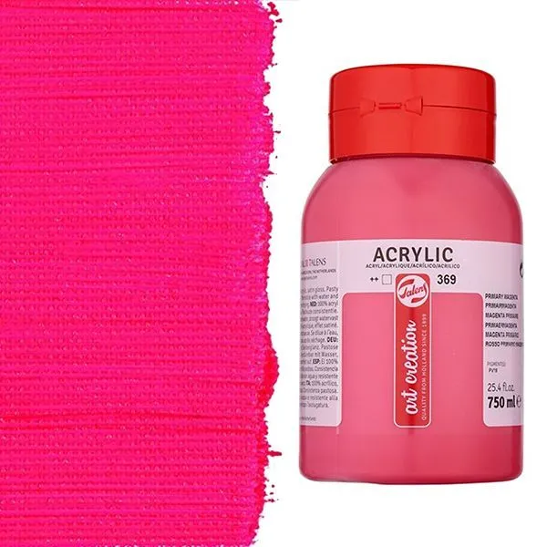 Art Creation - Talens Art Creation Akrilik Boya 750ml Primary Magenta 369