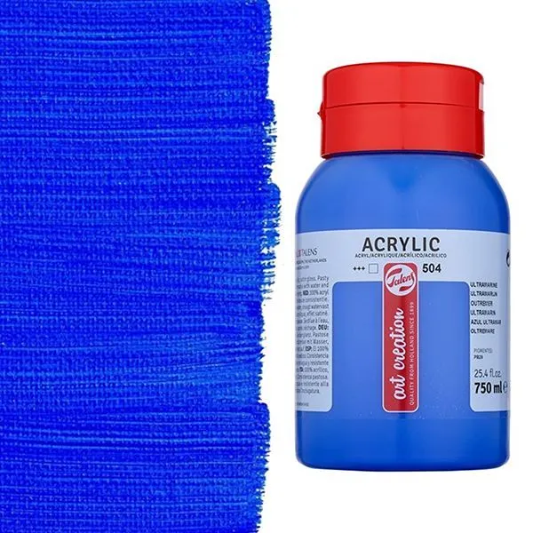 Art Creation - Talens Art Creation Akrilik Boya 750ml Ultramarine 504