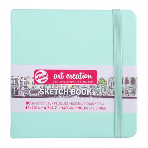 Talens Art Creation Sketch Book 12x12cm 140g 80 Yaprak Pastel Renkler