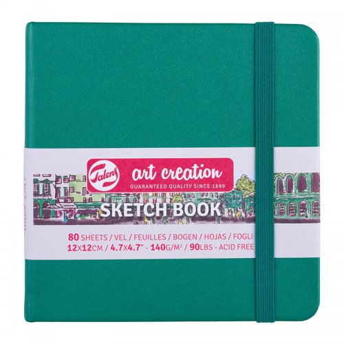 Talens Art Creation Sketch Book 12x12cm 140g 80 Yaprak Pastel Renkler