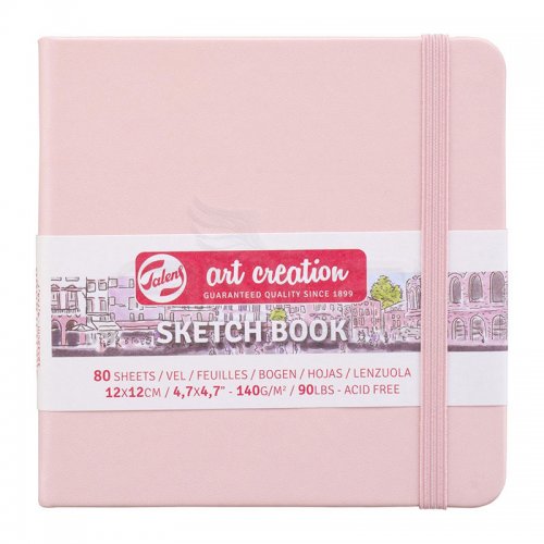 Talens Art Creation Sketch Book 12x12cm 140g 80 Yaprak Pastel Renkler