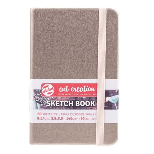 Talens Art Creation Sketch Book 9x14cm 140g 80 Yaprak Metalik Renkler