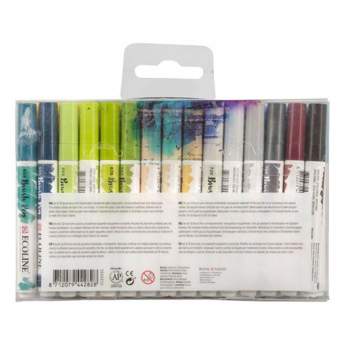 Talens Ecoline Brush Pen 30lu Set 9006