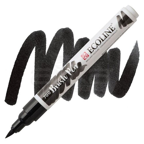 Talens Ecoline Brush Pen Black 700