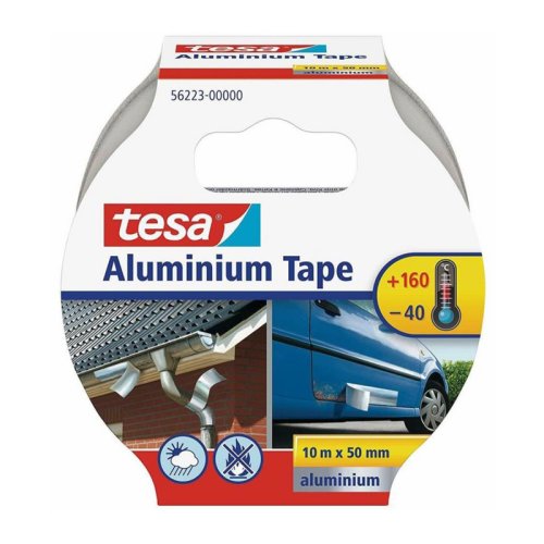 Tesa Aliminium Isıya Dayanaıklı Bant 10mx50m