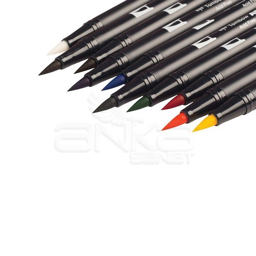 Tombow Dual Brush Pen 10lu Primary Palette