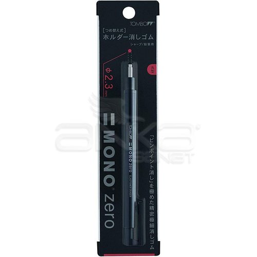 Tombow Mono Zero Kalem Silgi Yuvarlak Uç Siyah 2.3mm