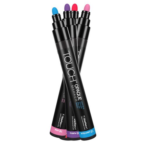 Touch Opaque Marker 15 Colors Set-Medium 