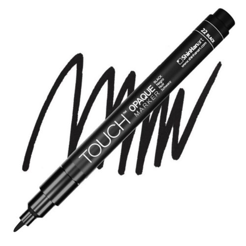 TOUCH opaque Marker - Ekstra Fine Black