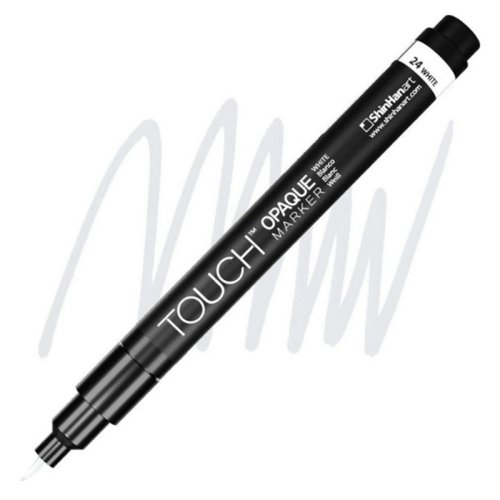 TOUCH opaque Marker - Ekstra Fine White