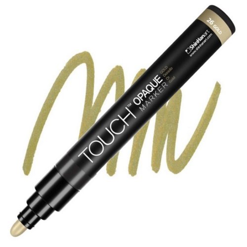 Touch Opaque Marker Medium Gold - Gold