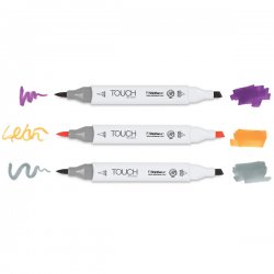 Touch Twin Brush Marker Kalem 48li Set - Thumbnail