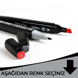 Touch - Touch Twin Marker Çift Uçlu Marker Gri Tonlar