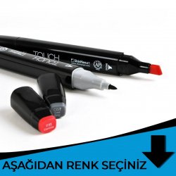 Touch - Touch Twin Marker Çift Uçlu Marker Mavi Tonlar