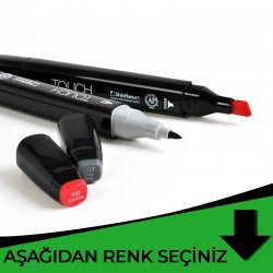 Touch - Touch Twin Marker Çift Uçlu Marker Yeşil Tonlar