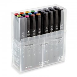 Touch - Touch Twin Marker Kalem 24lü Set