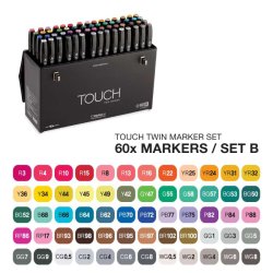 Touch - Touch Twin Marker Kalem 60lı Set B (1)