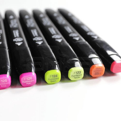 Touch Twin Marker Kalem 6lı Set Fluorescent Colors