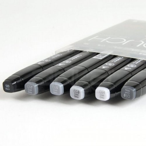 Touch Twin Marker Kalem 6lı Cool Grey Tones