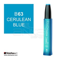 Touch - Touch Twin Marker Refill İnk 20ml B63 Cerulean Blue