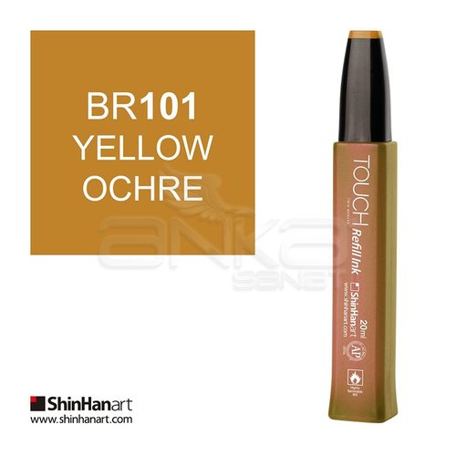 Touch Twin Marker Refill İnk 20ml BR101 Yellow Ochre