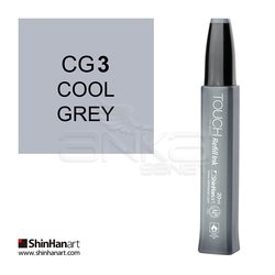 Touch - Touch Twin Marker Refill İnk 20ml CG3 Cool Grey