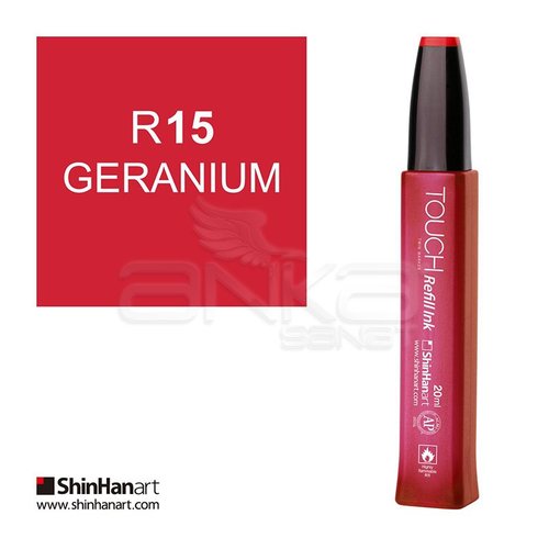 Touch Twin Marker Refill İnk 20ml R15 Geranium - R15 Geranium