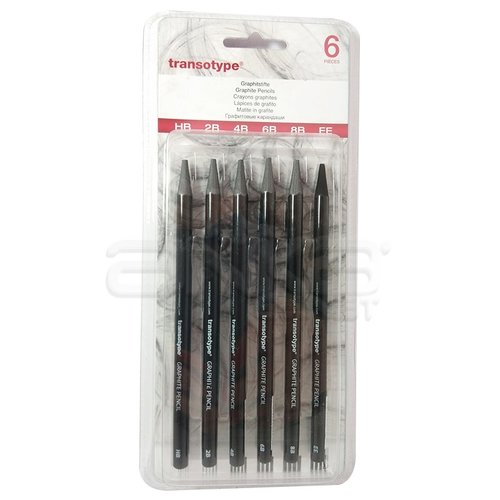 Transotype Woodless Pencil Grafit Kalem Seti 6lı