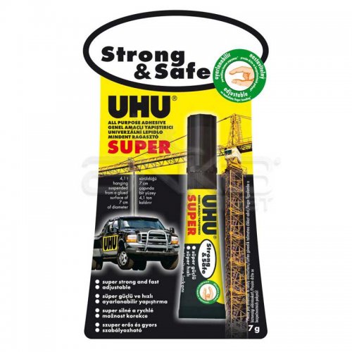 Uhu Super Strong & Safe Blister Güçlü Yapıştırıcı (Uhu39370)