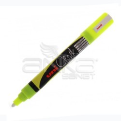 Uni - Uni Chalk Marker Wet Wipe Fluo Yellow 1.8-2.5mm