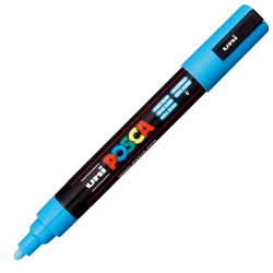 Talens - Uni Posca Marker PC-5M 1.8-2.5MM Light Blue