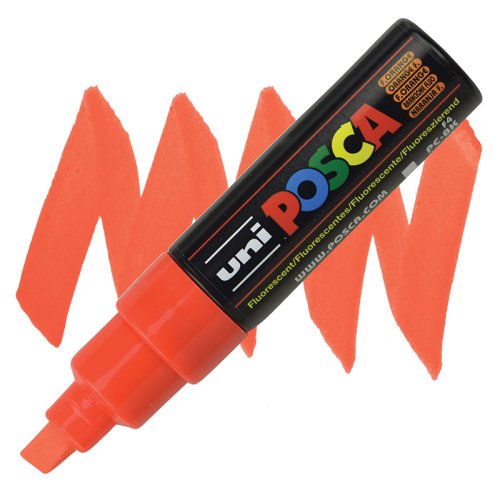 Uni Posca Marker PC-8K 8.0mm Fluo Orange - Fluo Orange