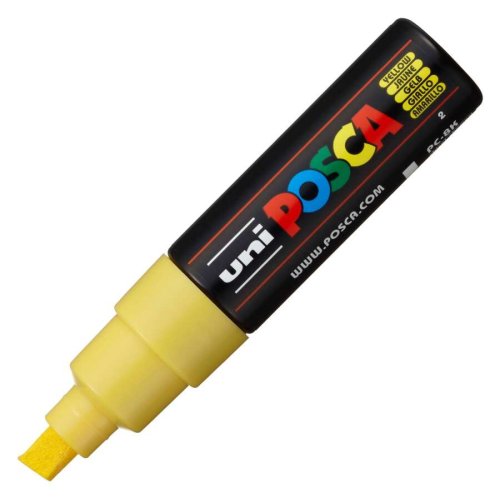 Uni Posca Marker PC-8K 8.0mm Yellow - Yellow