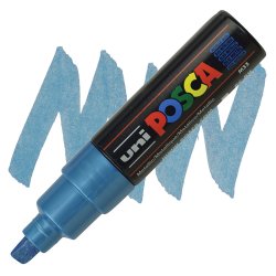 Daler Rowney - Uni Posca Marker PC-8K 8.0mm Metallic Blue