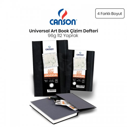 Canson Universal Art Book Çizim Defteri 96g 112 Yaprak