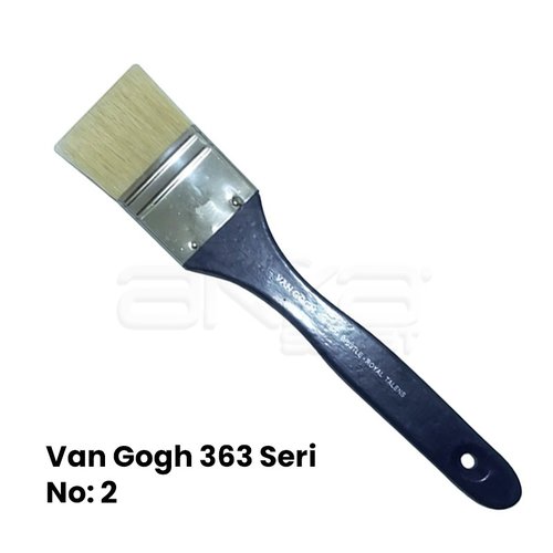 Van Gogh 363 Seri Beyaz Kıl Vernik Fırçası