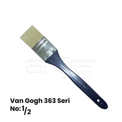 Van Gogh 363 Seri Beyaz Kıl Vernik Fırçası