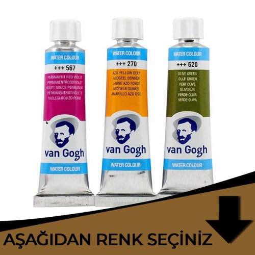 Van Gogh Tüp Sulu Boya 10ml Kahverengi Tonlar