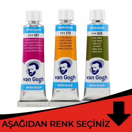 Van Gogh Tüp Sulu Boya 10ml Kırmızı Tonlar