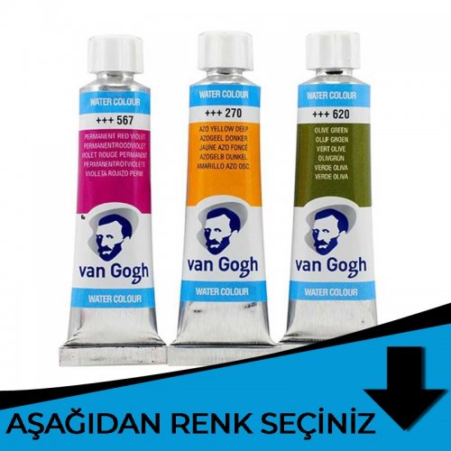 Van Gogh Tüp Sulu Boya 10ml Mavi Tonlar