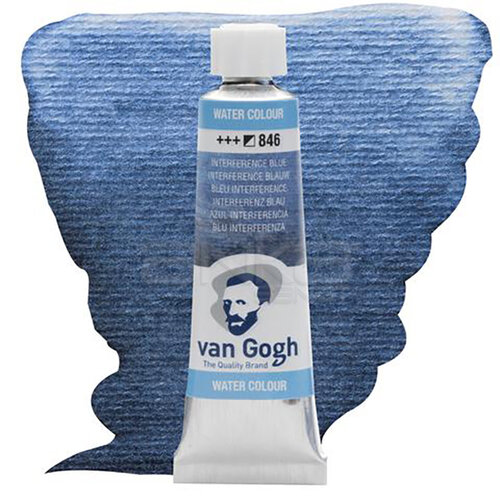 Van Gogh Tüp Sulu Boya 10ml İnterference Blue 846 - 846 İnterference Blue